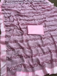 พรีเมี่ยมที่มีคุณภาพอินเดียสารีดูสง่างามพรรคสวมสารีในราคาขายส่งผู้ส่งออกและผู้ผลิตจากอินเดีย - Product Image 4