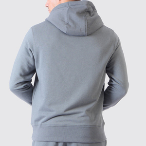 Pull à capuche décontracté pour homme de haute qualité 100% coton sweat-shirt surdimensionné Streetwear imprimé bouffant personnalisé - Product Image 3