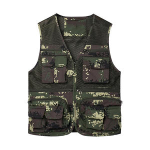 Chaleco de Camuflaje Personalizado Multifuncional Ligero Impermeable Transpirable Cortavientos Uniforme Táctico de Combate - Product Image 2