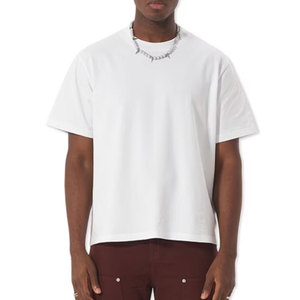 เสื้อยืดแขนสั้นทรงบ็อกซี่ ผ้าฝ้ายออร์แกนิค 100% สำหรับทุกเพศ ขายส่ง สไตล์ลำลอง - Product Image 1