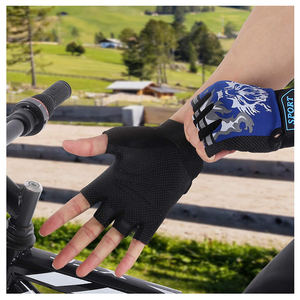 New Arrivals Breathable Comfortable Non <b>Slip</b> <b>Half</b> Finger Fishing Hiking Cycling <b>Half</b> Finger Gloves - Product Image 5