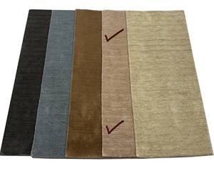 Tapis en jute noué à la main, à poils coupés, antimicrobien, extra épais, style uni, taille et couleur personnalisables, pour la maison et le commerce - Product Image 4