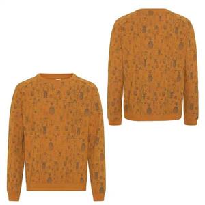 Sweat-shirt à capuche décontracté pour femme, col rond, 100% coton molletonné, imperméable, hiver, avec logo personnalisé au dos - Product Image 6