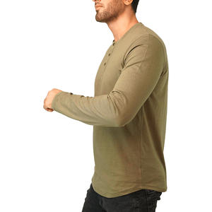 T-shirt de sport pour homme 100% polyester, manches longues, style décontracté hip-hop, toucher doux et respirant pour l'été, avec logo sur le devant - Product Image 5