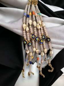 สร้อยข้อมือลูกปัดหินธรรมชาติทำด้วยมือสไตล์โบฮีเมียน-ของขวัญสำหรับวันแม่และวันวาเลนไทน์ - Product Image 2
