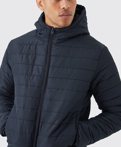 Chaquetas para Hombre, Moda de Invierno, Diseño Personalizado, Chaqueta Acolchada con Capucha, Chaqueta de Burbuja para Hombre - Product Image 6