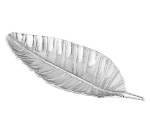 Hot Selling Hammered Stainless Steel with <b>Golden</b> HandlesTray Metal Tray for <b>Wedding</b> <b>Anniversary</b> Centerpiece. - Product Image 5