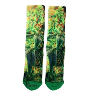 Custom Sublimation <b>Socks</b> Blank White <b>Polyester</b> Crew <b>Socks</b> for Heat Transfer Printing Personalized Design Unisex Daily Wear - Product Image 1