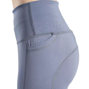Vêtements de sport en ligne pour femmes, leggings en tricot taille haute, sans couture, séchage rapide, respirant, confortable, streetwear, approvisionnement en gros en stock - Product Image 5