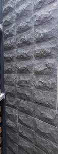 Paneles de pared Rockface de basalto negro natural con revestimiento de piedra exterior con acabado de hongo indio para fines decorativos - Product Image 4