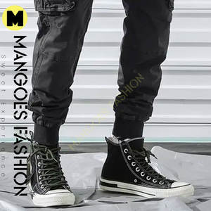 Pantalones Cargo Tácticos Casuales con Diseño Ripstop, Cintura Media, Cierre de Cremallera, Tela Oxford para Operaciones de Campo y Almacenamiento de Equipo - Product Image 4