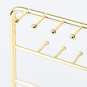 Stylish Jewelry Stand with Multiple Hooks Multi-Tiered Jewelry Organizer Stand - Product Image 5