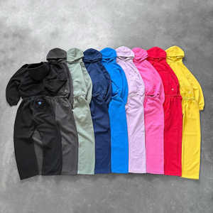 ชุดวอร์มกางเกงวอร์มมีซิปสำหรับผู้ชายชุดวอร์มผ้าฝ้ายพิมพ์ลายตามสั่งสำหรับฟิตเนสฤดูหนาว - Product Image 5