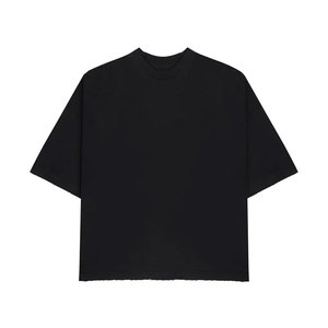 Graphique imprimé col rond hommes Boxy Vintage poids lourd t-shirt fabricant 100% coton goutte épaule personnalisé surdimensionné t-shirt - Product Image 6