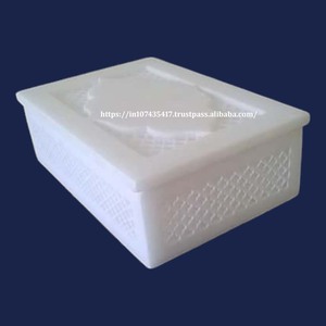 Incrustation de marbre de produit super fait à la main avec une forme de nacre pour le stockage de bijoux. - Product Image 4