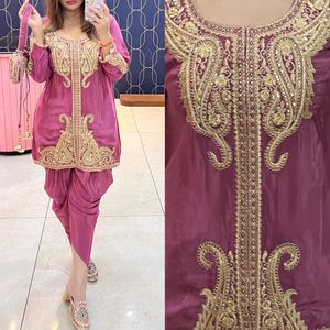 Indische pakistani sche Designer Punjabi Dhoti Bollywood <span class=keywords><strong>Salwar</strong></span> Kameez Potli Party Wear Kleid Kleidung Verkaufs kleid Frauen Hochzeits kleidung - Product Image 5