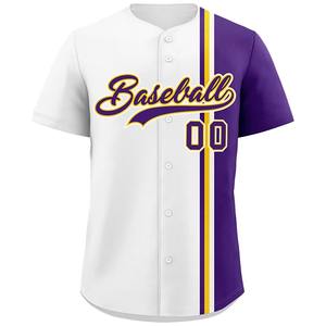 Maillots de baseball et de softball personnalisés de haute qualité, imprimés par transfert thermique, ensembles d'uniformes sportifs professionnels antibactériens, best-sellers - Product Image 5