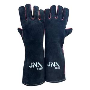 Les plus populaires Gants de soudage en cuir de vachette fendu de 14 pouces de long Gants de soudage pour travaux de jardinage - Product Image 3