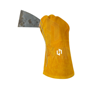 Gants de soudage en cuir économiques avec 100% de protection des mains de haute qualité à un prix abordable Gants de sécurité en cuir - Product Image 5