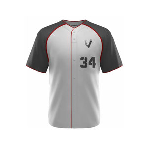 Conjunto de uniforme de béisbol de secado rápido personalizado de alta calidad, nuevo estilo transpirable, ropa de béisbol y softbol de tamaño adulto - Product Image 2