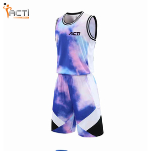 Uniforme de basket-ball personnalisé professionnel uniforme de basket-ball sans manches léger à vendre - Product Image 2