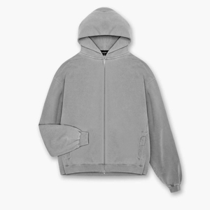 Comfortable Slim Fit Zipped Hoodie for Men Designed With Lightweight Fabric and Versatile Style Suitable - Product Image 3