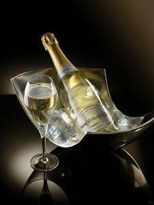 Cuenco de champán antiguo y cubo de hielo de acero inoxidable de calidad creativa con mango de ciervo Cubo de vino de proveedores al por mayor - Product Image 5