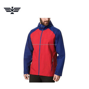 Veste d'hiver en coton pour homme, coupe-vent et respirante, avec logo personnalisé, bicolore, en toile, col fin, logo frontal, style urbain - Product Image 6