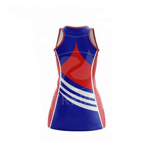 Uniforme de netball de alta calidad 100% poliéster ligero de secado rápido transpirable para mujeres adultas personalizable - Product Image 2
