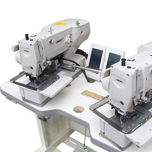 SOMAX-Máquina automática para hacer abotonaduras de cintura deportiva, máquina de coser de doble cabeza, precio barato, motor de máquina de coser recto - Product Image 2