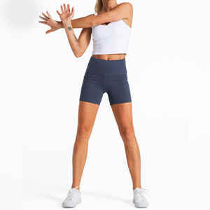 Pantalones Cortos Deportivos para Mujer, Diseño Sólido, para Gimnasio, Fitness, Yoga, Sin Costuras, Transpirables y que Absorben el Sudor - Product Image 2