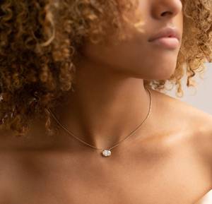 High Quality Urban Multi-Colored CZ Diamond <b>Tennis</b> Chain Unique Fashion Icons <b>Necklace</b> - Product Image 1