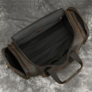 กระเป๋าดัฟเฟิลกระเป๋าเดินทางหนังแท้สำหรับไปยิมกระเป๋าเดินทางหนังแท้ออกแบบได้ตามต้องการ - Product Image 2