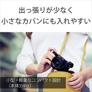 A6400 Professional Mirrorless Digital <b>Camera</b> Body HD Features CMOS Sensor 16-50mm 55-210mm Double Zoom Lens Kit <b>for</b> Photography - Product Image 6