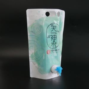 Pochettes à vin de qualité alimentaire 1L, 1,5L, 3L avec distributeur à valve pour vodka, boissons énergisantes et cocktails (impression en héliogravure) - Product Image 1