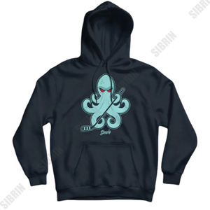 Sibrin - Sudadera con Capucha Personalizada de Primera Calidad con Diseño Profesional de los Seattle Kraken de la NHL |   Ropa de Hockey sobre Hielo 100% Algodón de EE. UU. - Product Image 4