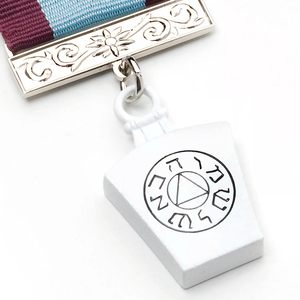 Blue Lodge Masonic Officer Jewel - [Silver] Junior Deacon Masonic Regalia Officer Jewels Supplier Top quality Ronpex - Product Image 3