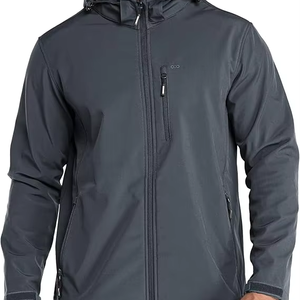 แจ็คเก็ตกลางแจ้งสำหรับผู้ชาย, แจ็คเก็ตกันลมและกันน้ำกันลมแจ็คเก็ตบุขนแกะน้ำหนักเบา - Product Image 6