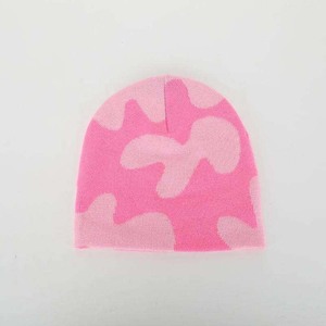 Logo personnalisé Hommes Femmes Casquette Jacquard Acrylique Pull Over Chapeau Hiver Chaud Ski Bonnet Tricoté - Product Image 2