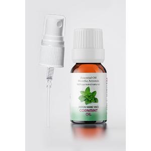 Huile essentielle de menthe poivrée japonaise 100% naturelle Huile de menthe verte avec bouchon pulvérisateur de 10 ml - Product Image 2