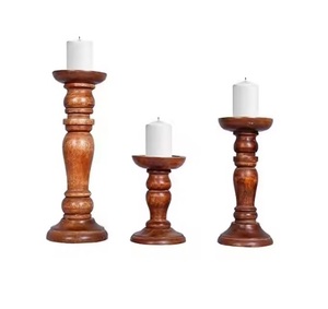 เชิงเทียนไม้สำหรับตกแต่งบ้านโรงแรมสวนตกแต่งห้องด้วยเทียนจากอินเดีย - Product Image 6