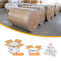Roll Prijs Per Ton Roll Verpakking Papier 3 1/8 Thermisch Papier Roll Voor Kassabon Machine