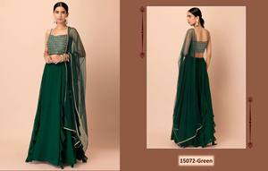 Georgette Designer Lehenga Choli Collection Full Catalog available at wholesale rate, premium collection at wholesale rate. - Product Image 2