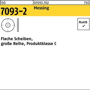 Rondelles en laiton ISO 7093-1 Taille 8 Paquet de 100 - Product Image 1