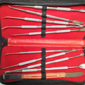 Instrumentos quirúrgicos para el ombligo Manual de acero inoxidable cuchillo de cera Dental Carvers juego de instrumentos quirúrgicos para uso Dental certificado CE - Product Image 2