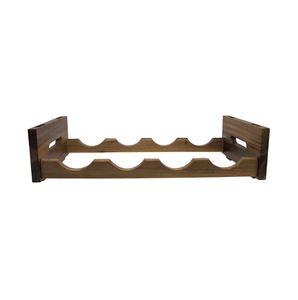 New Solid Wood Tabletop Wine Bottle Rack Holder for <b>Kitchen</b> Home Decoration Dining <b>Table</b> champagne Wine Display Rack Holder bar - Product Image 6
