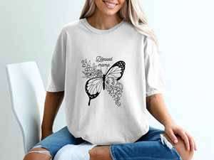 100% algodón estilo americano de alta calidad diseño personalizado Impresión logotipo OEM servicios de gran tamaño gráfico peso pesado camiseta unisex - Product Image 2