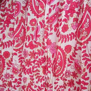 Haute qualité dames col en V Maxi robe de nuit nouvelle Collection coton tout imprimé point imprimé multicolore-taille 6XL plage Occasion - Product Image 1