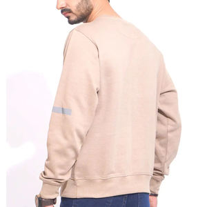 เสื้อสเวตเตอร์สวมหัวผ้าฝ้ายอินทรีย์เสื้อผ้าฟลีซแบบยั่งยืนสำหรับฤดูหนาวดีไซน์ตามสั่ง - Product Image 6