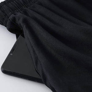 Pantalones Cortos Casuales de Malla Transpirable y de Secado Rápido para Hombre, con Logotipo Personalizado, Diseño Liso Teñido, a la Moda de Verano - Product Image 6